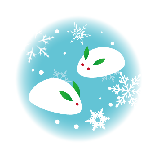 snow rabbits